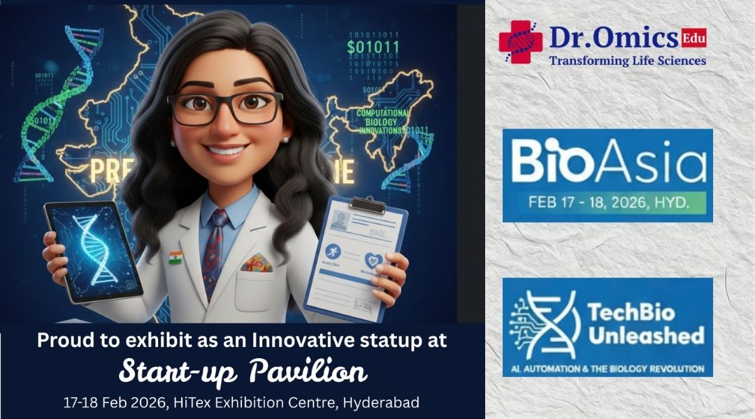 Dr. Omics Labs exhibited as an Innovative Startup at BioAsia 2026!