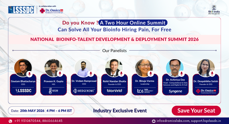 National Bioinformatics Talent Development & Deployment Summit 2026