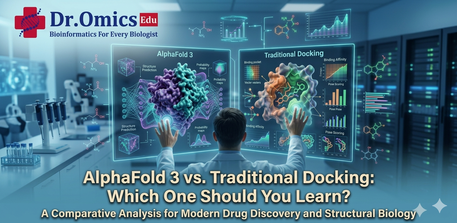 AlphaFold 3 vs. Traditional Docking: Which One Should You Learn?