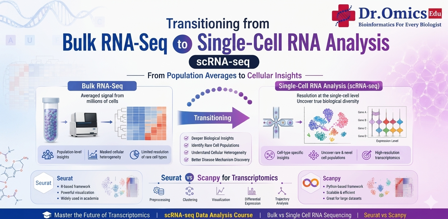 Transitioning from Bulk RNA-Seq to Single-Cell RNA Analysis (scRNA-seq)