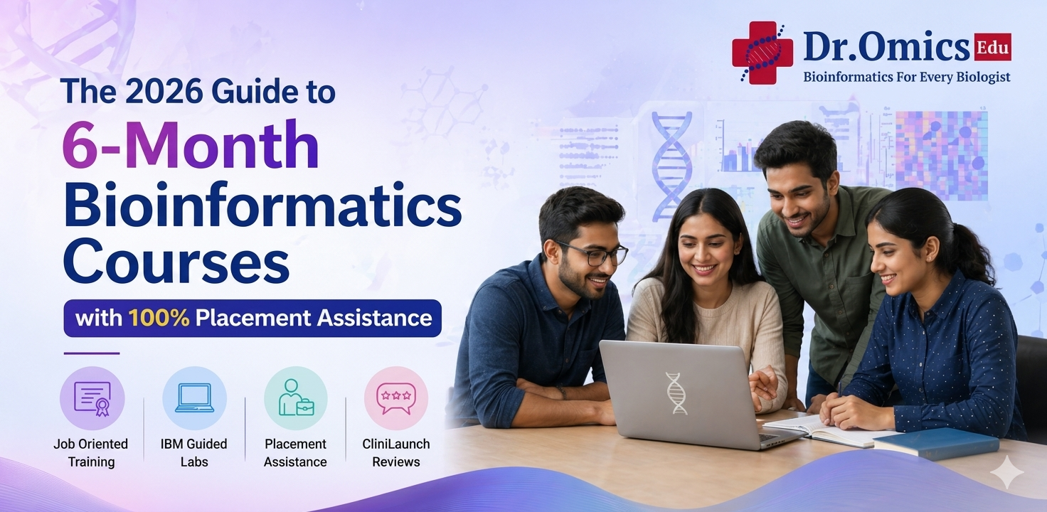 The 2026 Guide to 6-Month Bioinformatics Courses with 100% Placement Assistance