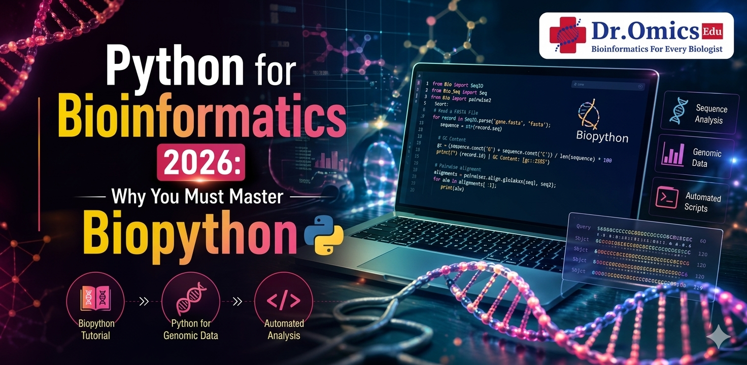 Python for Bioinformatics 2026: Why You Must Master Biopython