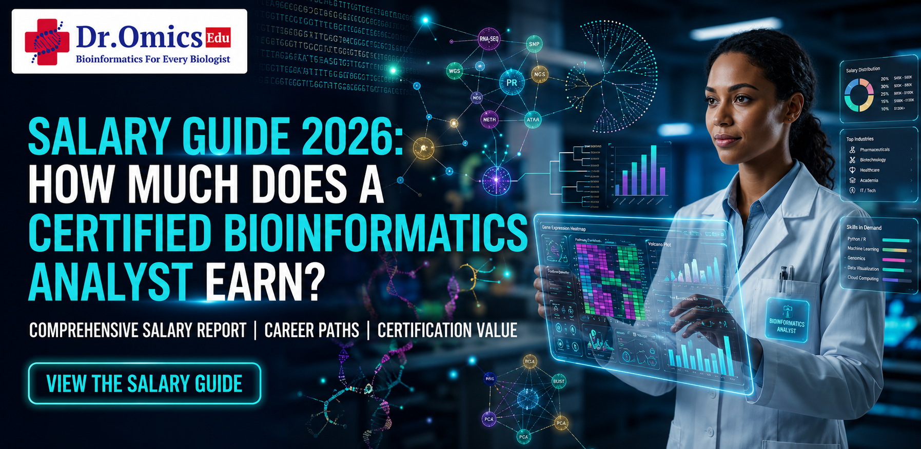 Salary Guide 2026: How Much Does a Certified Bioinformatics Analyst Earn?