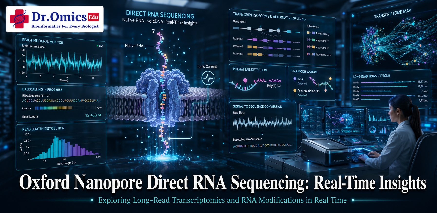 Oxford Nanopore Direct RNA Sequencing: Real-Time Insights