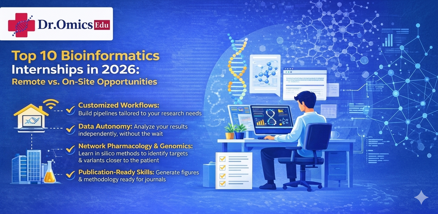 Top 10 Bioinformatics Internships in 2026: Remote vs. On-Site Opportunities